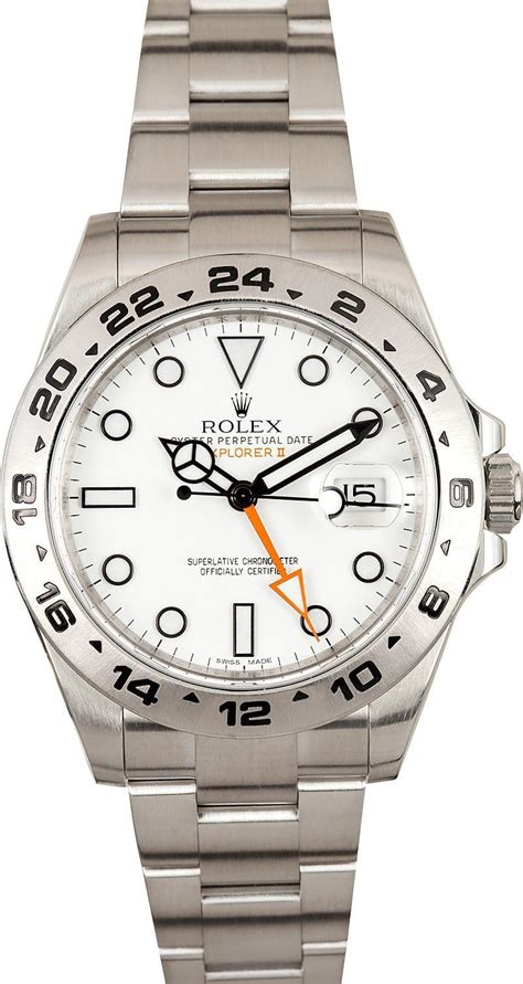 rolex explorer ii size chart.